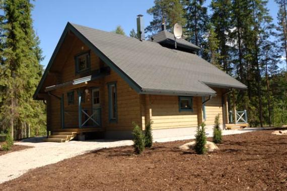 Harkaniemi Cottages Микели Стая снимка